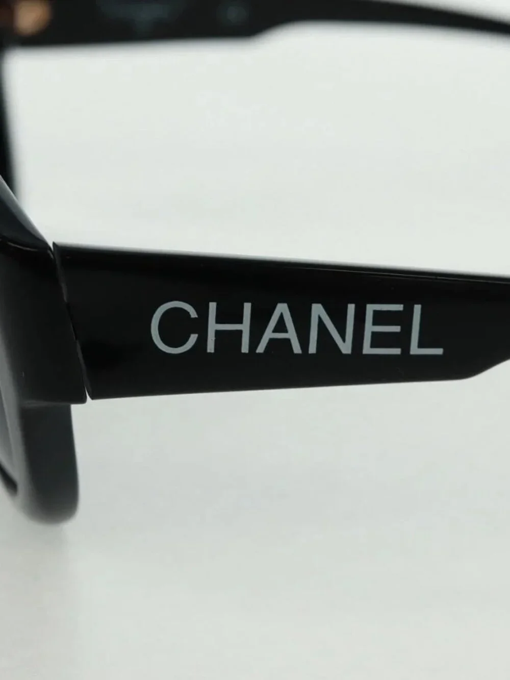 CHANEL Sunglasses plastic Black CC Auth ka1252 - Picture 15 of 16